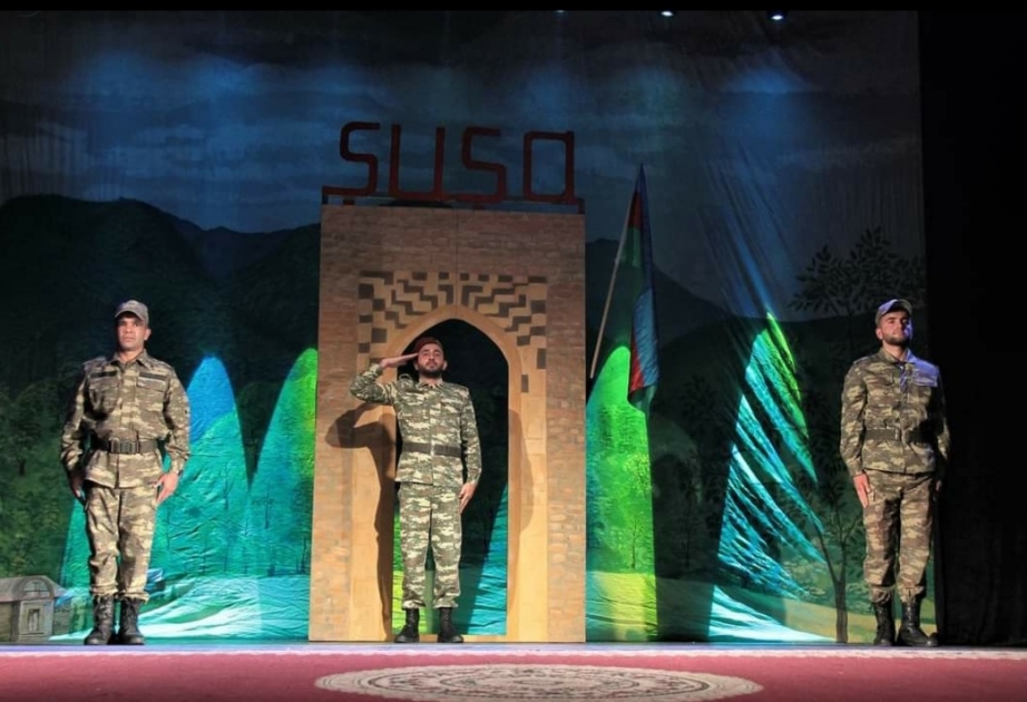 Ağdam teatrının 100 illiyi “Şuşadan gələn səs”lə qeyd olunub