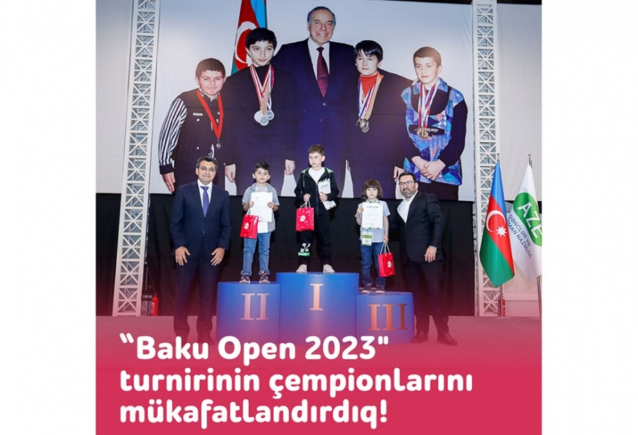 ®  Nar объявила победителей шахматного турнира Baku Open 2023