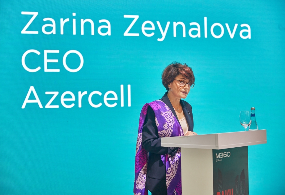®  Президент Azercell Зарина Зейналова рассказала о ключевой роли операторов мобильной связи в обеспечении цифровой устойчивости