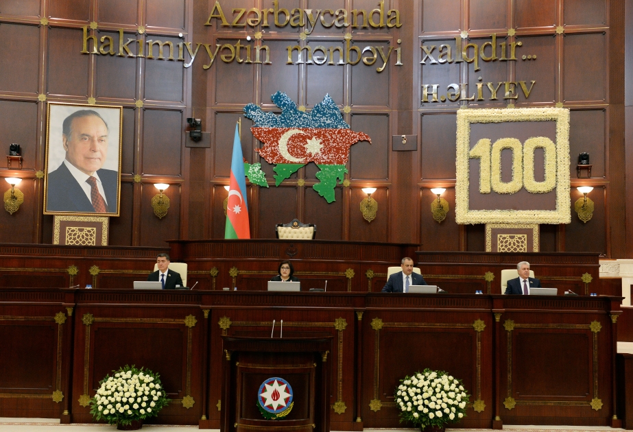 Azerbaijan’s Milli Majlis hosts special session marking 100th anniversary of National Leader Heydar Aliyev