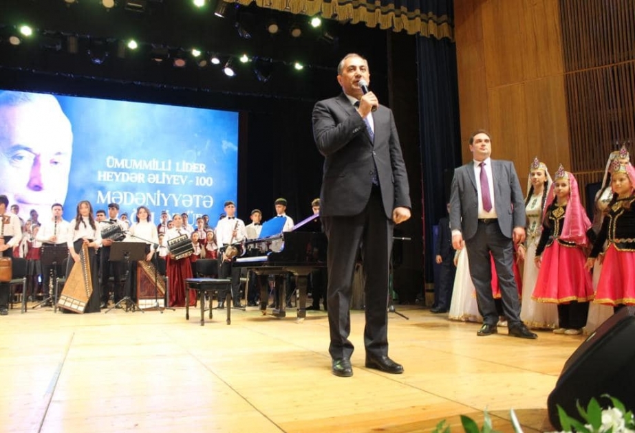 Ulu Öndərin 100 illiyi münasibətilə tədbir - “Mədəniyyətə bağlı ömür”