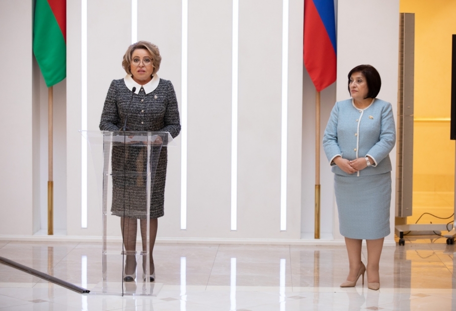 Valentina Matviyenko: Heydər Əliyevin adı əbədi olaraq Azərbaycan və Rusiya tarixinə həkk olunub