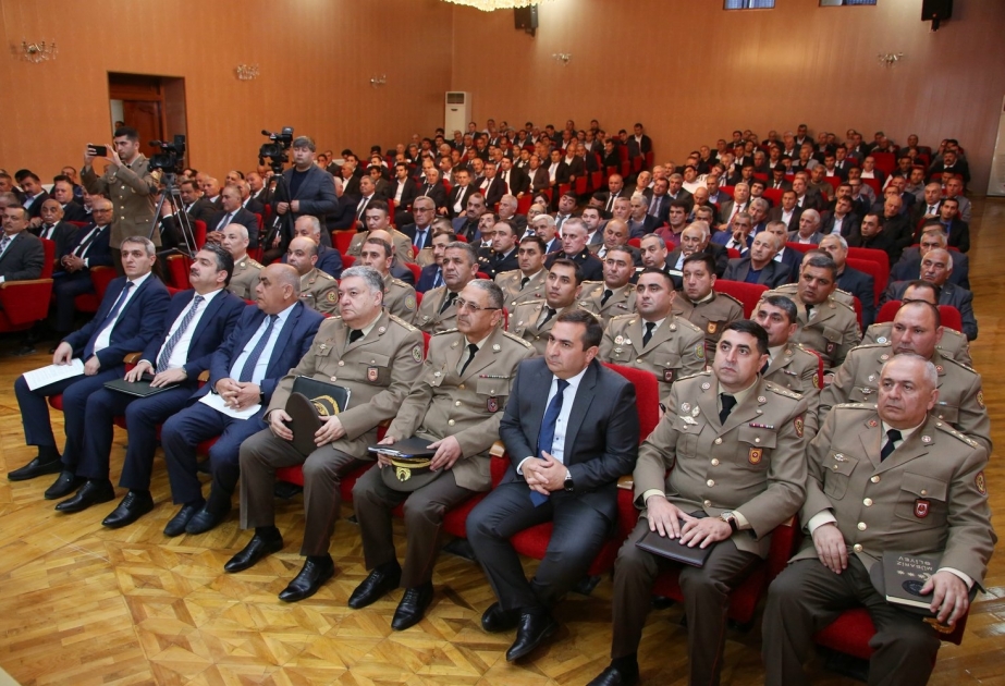 Ağcabədidə yanğınlara qarşı qabaqlayıcı tədbirlərin artırılması məqsədilə regional müşavirə keçirilib