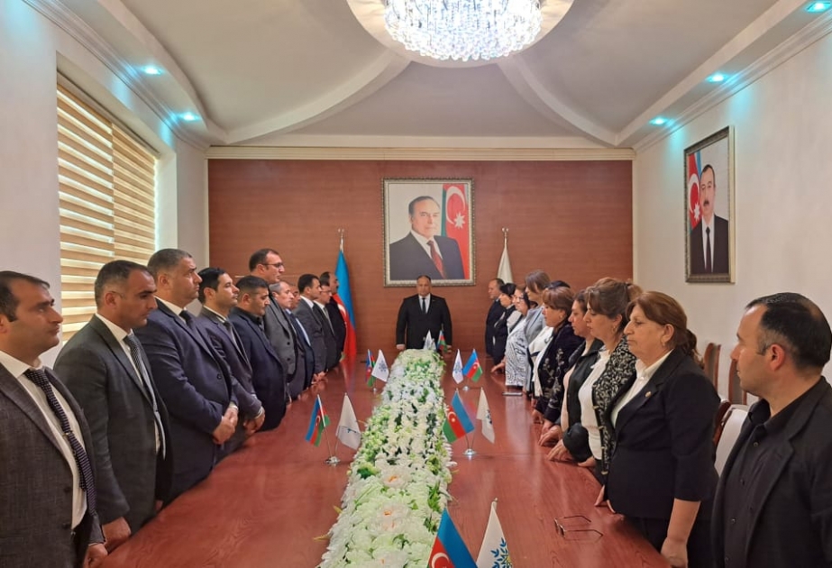 Tərtərdə tədbir: Ulu Öndər Heydər Əliyevin irsi milli sərvətimizdir
