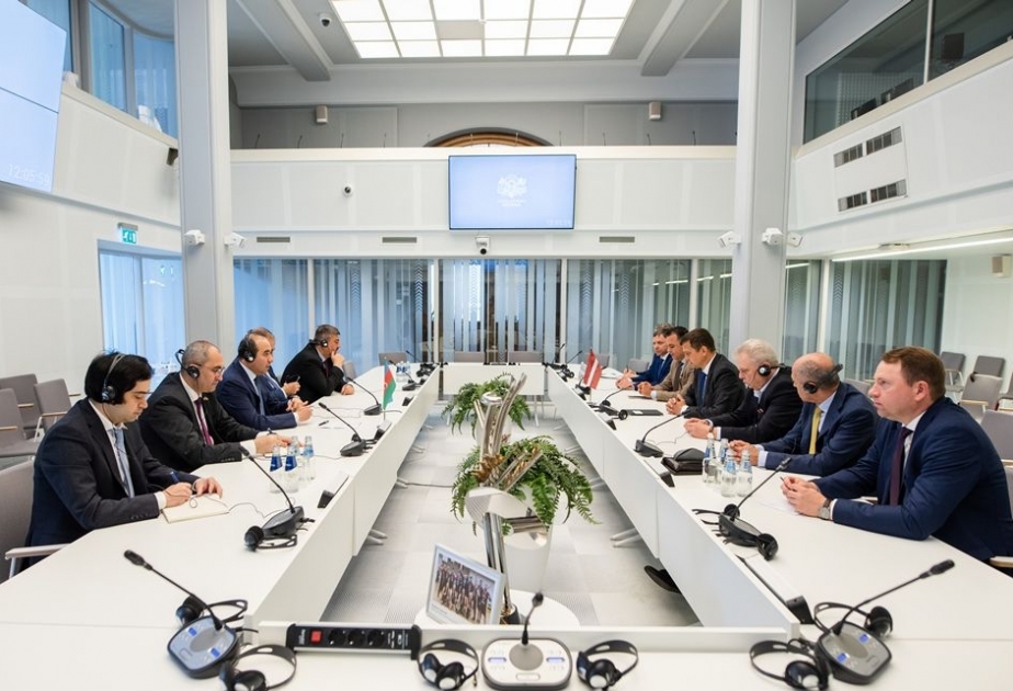 Azərbaycanla Latviya arasında beynəlxalq təşkilatlar çərçivəsində əməkdaşlıq məsələləri müzakirə edilib