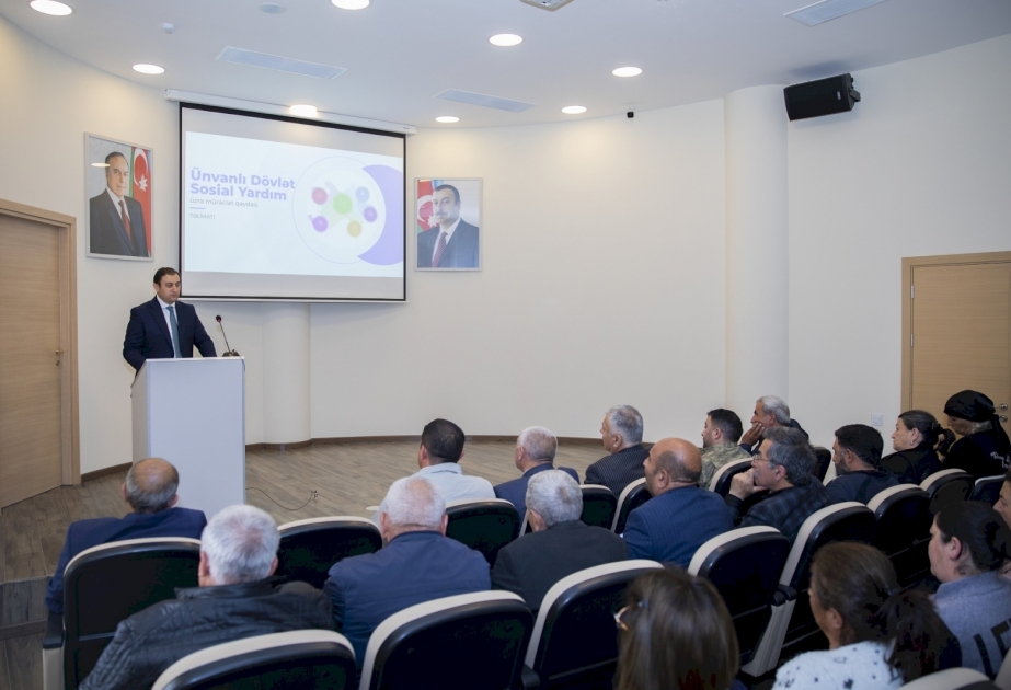 Dövlət Sosial Müdafiə Fondu Tovuz rayonunda ictimai dinləmə keçirib