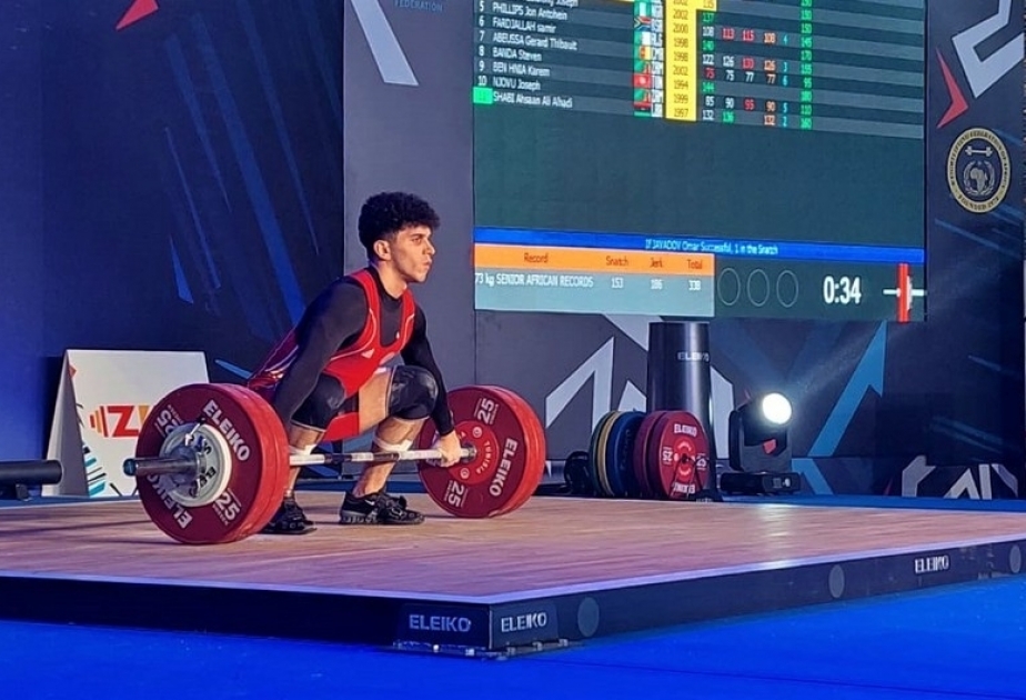 Azerbaijan`s weightlifter clinches silver at 2023 African Championships