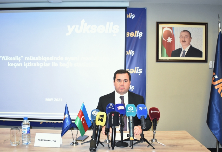 Fərhad Hacıyev: 1325 nəfər “Yüksəliş” müsabiqəsinin əyani mərhələsində iştirak hüququ qazanıb
