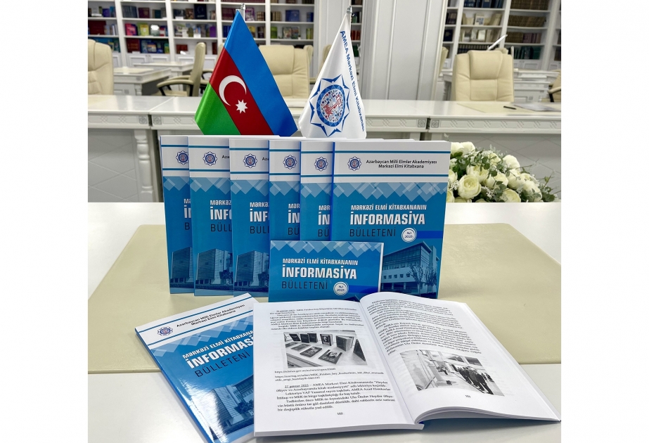 Mərkəzi Elmi Kitabxananın “İnformasiya bülleteni”nin ilk nömrəsi nəşr edilib