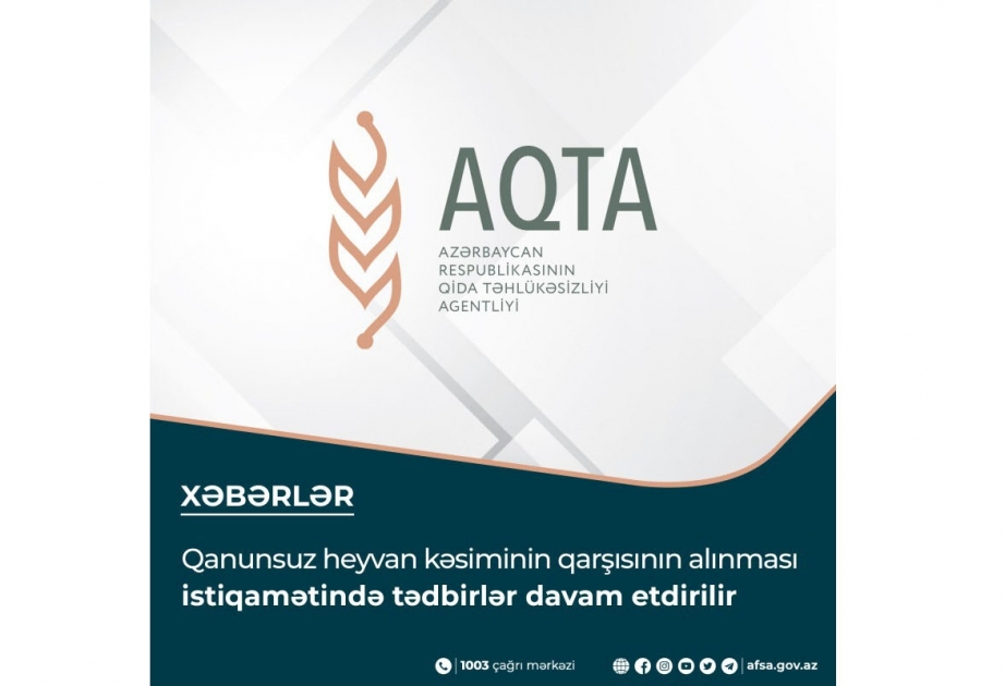 Qanunsuz heyvan kəsimi məntəqələri ilə əlaqədar tədbirlər görülüb