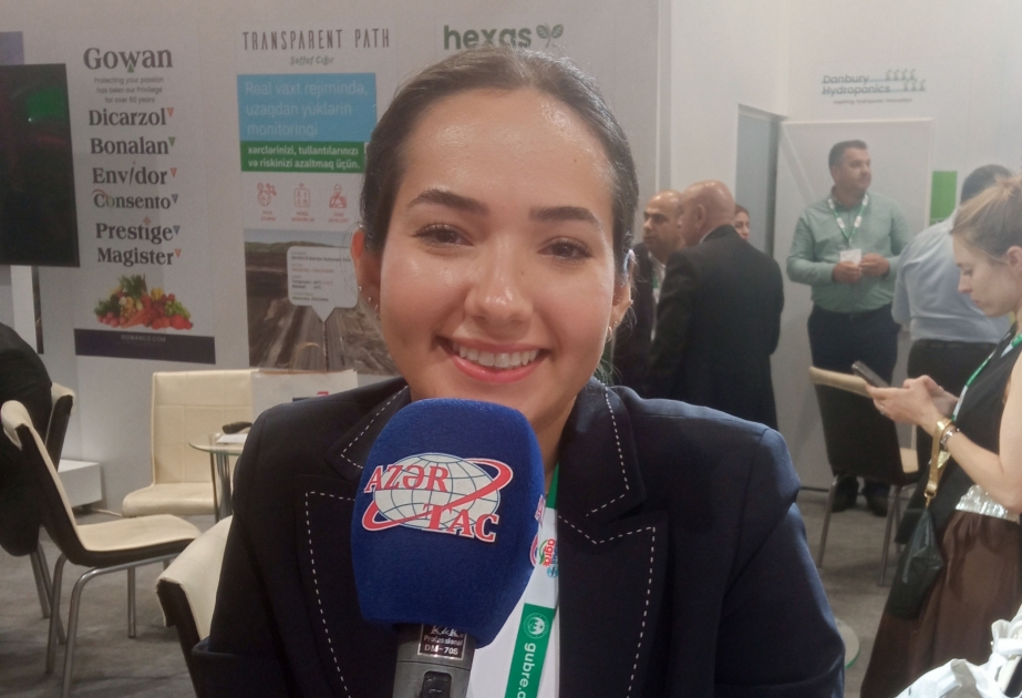 ABŞ şirkətinin təmsilçisi: Məqsədimiz sərgi sayəsində yerli şirkətlərlə əməkdaşlıq əlaqələri qurmaqdır