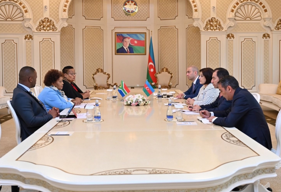 Азербайджан и ЮАР обсудили перспективы межпарламентского сотрудничества