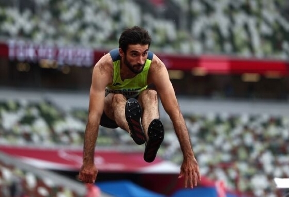 阿塞拜疆运动员在意大利举行的大奖赛中获得跳远第二名