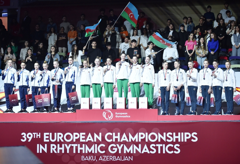 Bulgaria logra dos medallas de oro en el 39º Campeonato Europeo de Gimnasia Rítmica de Bakú