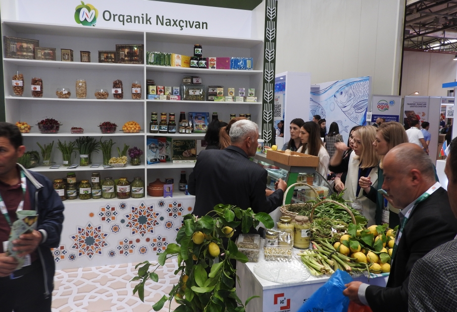 Naxçıvan məhsulları ilk dəfə “Caspian Agro” sərgisində