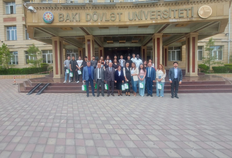 BDU-da onlayn meşə atlası ilə bağlı layihənin təqdimatı olub