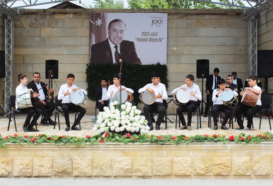 Sabirabadda Ulu Öndərin xatirəsinə konsert təşkil edilib