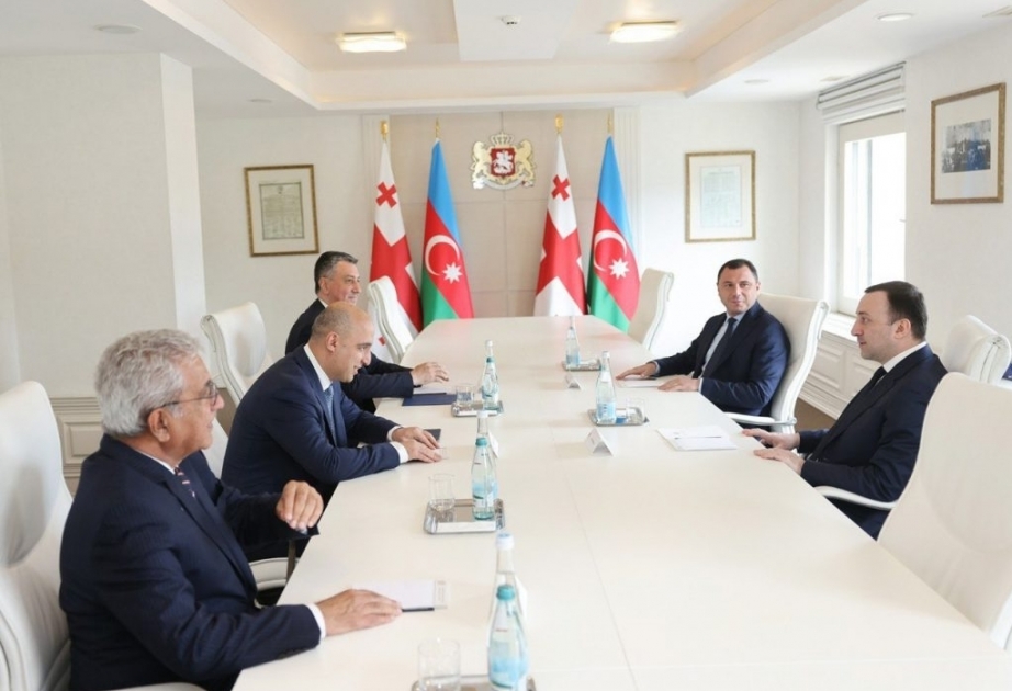 El ministro de Ciencia y Educación de Azerbaiyán se reúne con el primer ministro de Georgia