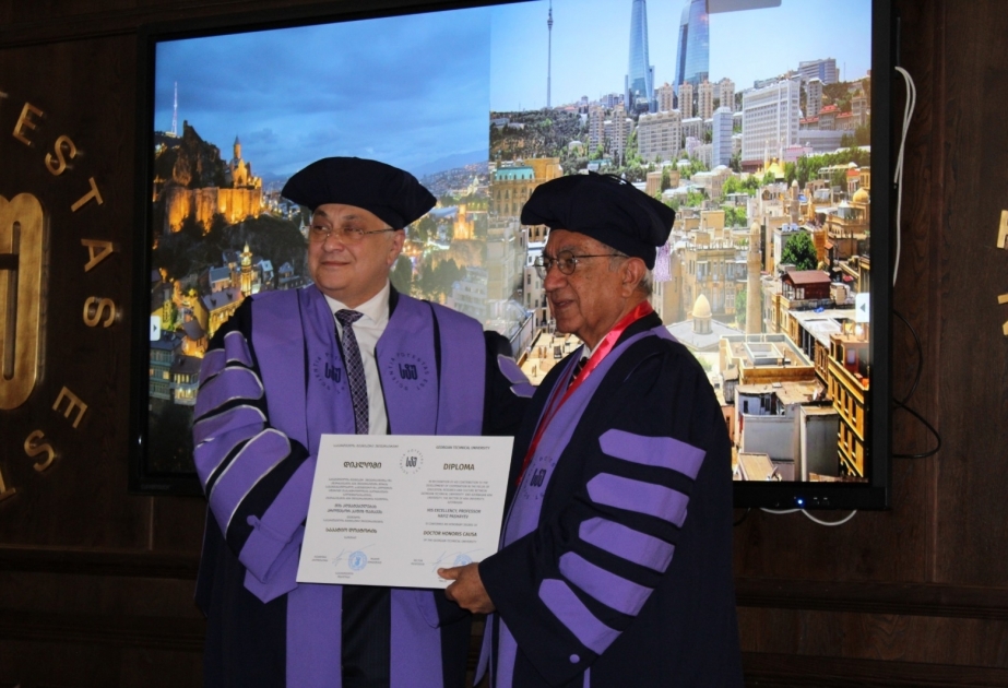 Rector de la Universidad ADA fue galardonado con el título de doctor honoris causa de la Universidad Técnica de Georgia