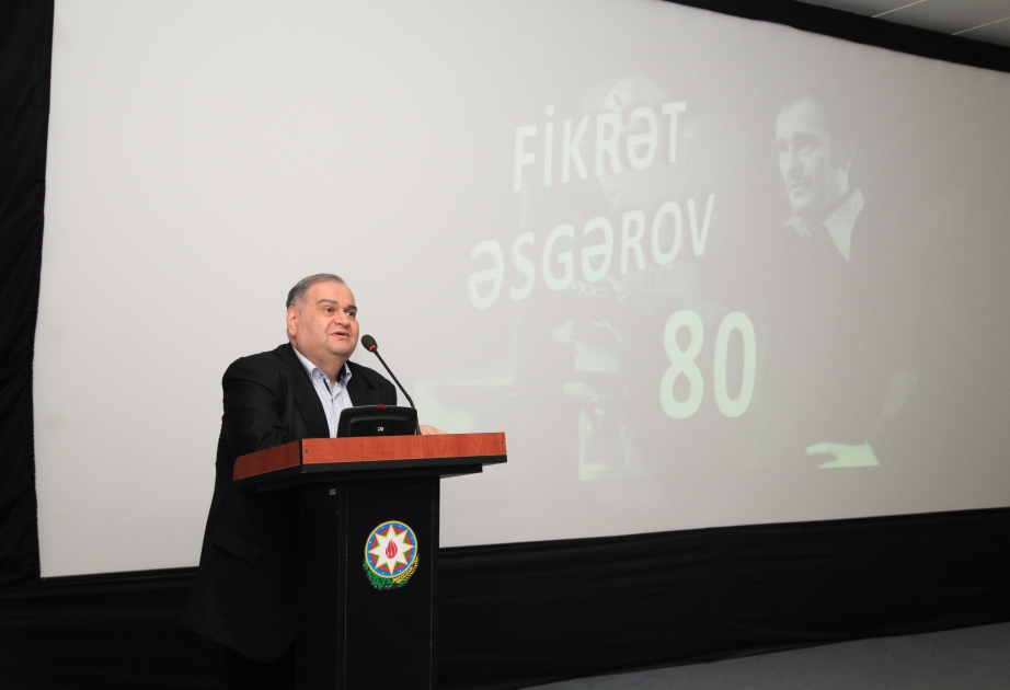 Dövlət Film Fondunda Fikrət Əsgərovun anadan olmasının 80 illiyi qeyd edilib