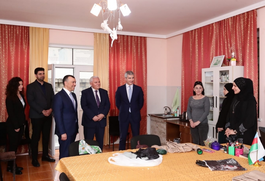 Şəkidə özünüməşğulluq proqramı əsasında yaradılan təsərrüfatlara baxış