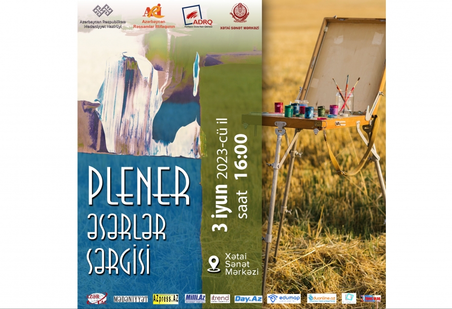 “Plener əsərlər sərgisi”ndə 60-a yaxın rəssamın 79 əsəri nümayiş olunacaq
