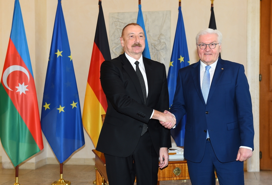 Bundespräsident Frank-Walter Steinmeier gratuliert Präsident Ilham Aliyev zum Tag der Republik am 28. Mai