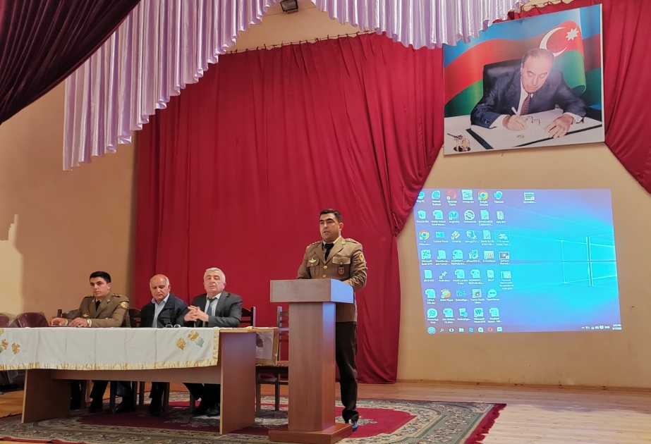Vətəndaşlar fövqəladə hadisələrlə bağlı zəruri davranış qaydaları barədə məlumatlandırılıblar