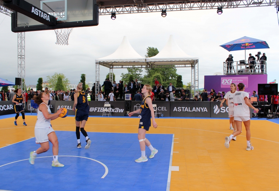 В Астаре стартовали игры женской мировой серии по баскетболу 3x3