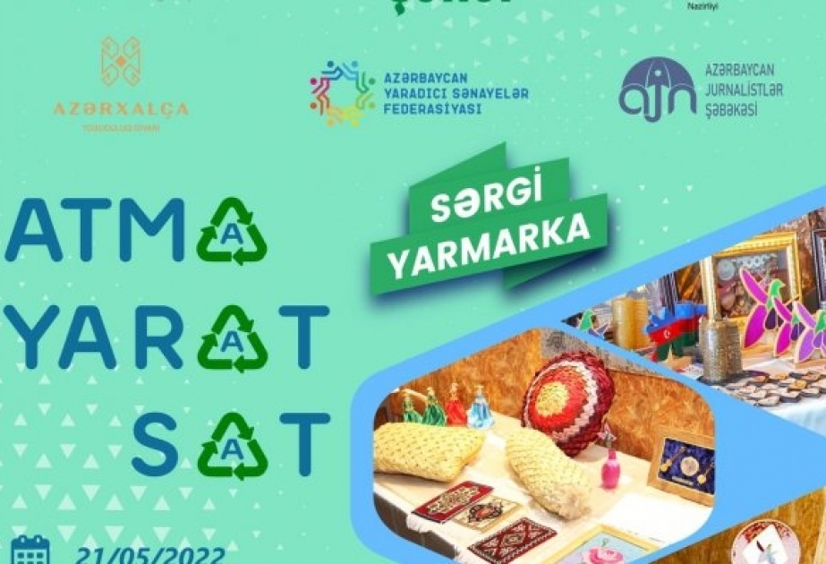 “ATMA-YARAT-SAT” sosial layihəsində 30-dan çox əlilliyi olan yaradıcı şəxs iştirak edib