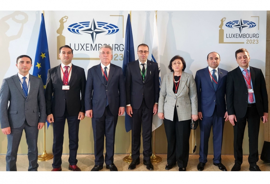 La delegación de Azerbaiyán asiste a la sesión de primavera de la Asamblea Parlamentaria de la OTAN