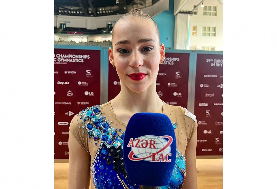 Adi Asya Katz: Milli Gimnastika Arenasında çıxış etməkdən zövq alıram
