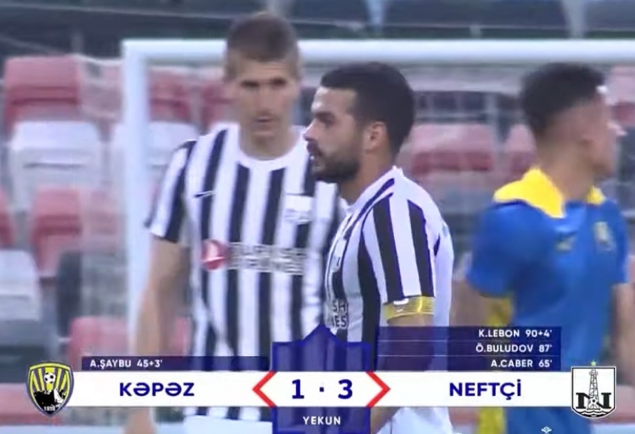 “Neftçi” Premyer Liqanın 35-ci turunun açılış matçında “Kəpəz”i məğlub edib