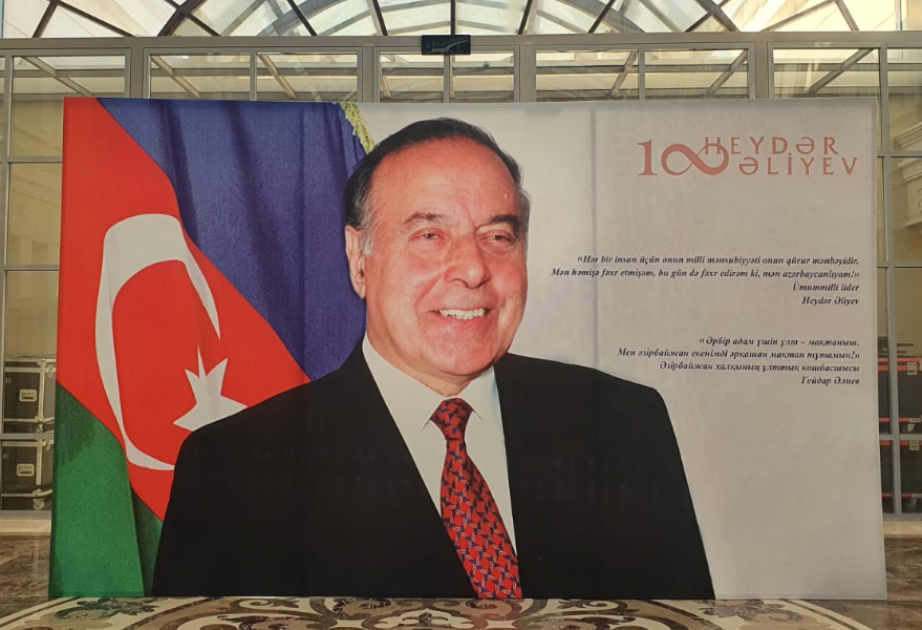 Ulu Öndərin anadan olmasının 100 illiyi Aktau şəhərində təntənəli şəkildə qeyd edilib