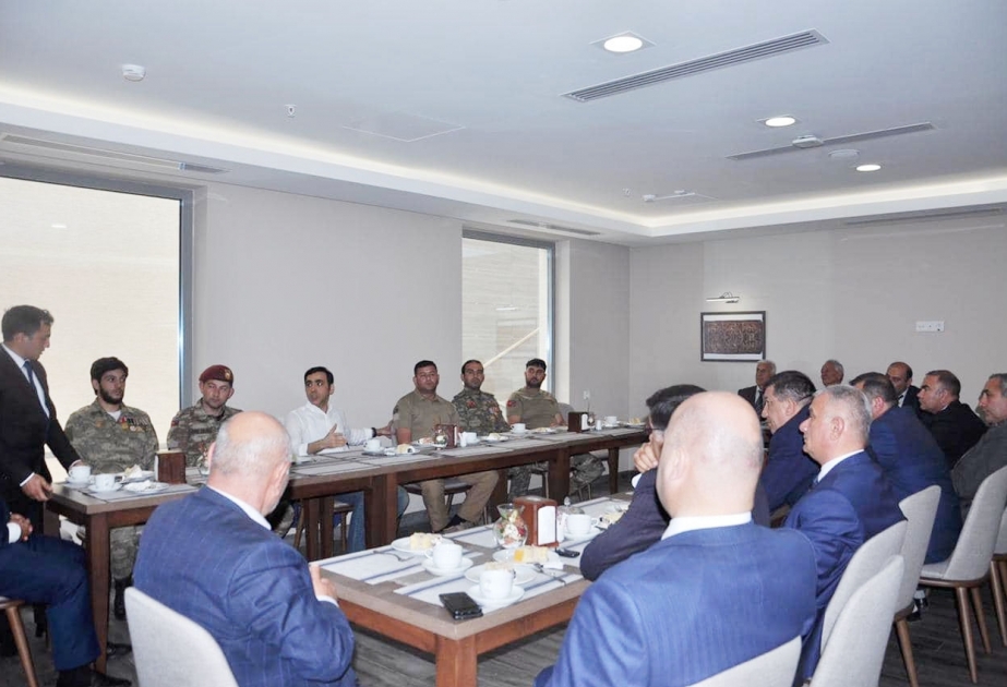 Goranboy rayonunda qazilərlə keçirilən görüşdə onların istək və arzuları dinlənilib
