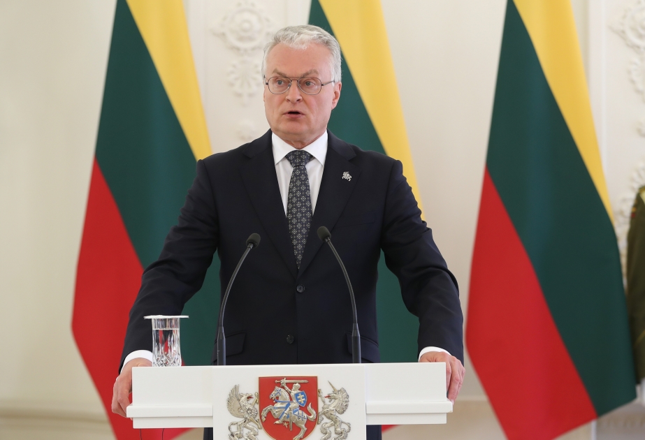 Prezident Gitanas Nauseda: Litva Avropa İttifaqı ilə Azərbaycan arasında tərəfdaşlıq əlaqələrinin inkişafının tərəfdarıdır