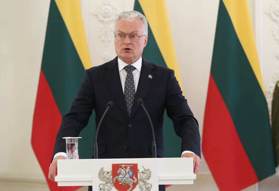 Президент Гитанас Науседа: Литва выступает за развитие партнерских связей между Европейским Союзом и Азербайджаном