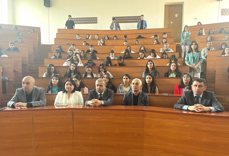 BDU-da tədbir: Dövlətçilik tariximizdə Cümhuriyyətin yeri