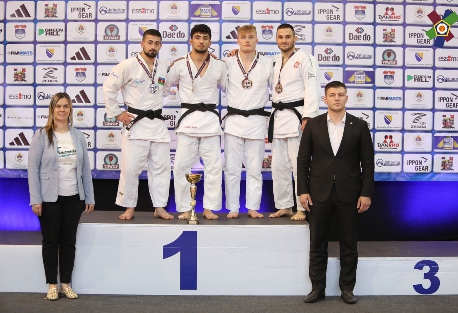 Los judokas azerbaiyanos consiguen 4 medallas en la Copa de Europa de Sarajevo