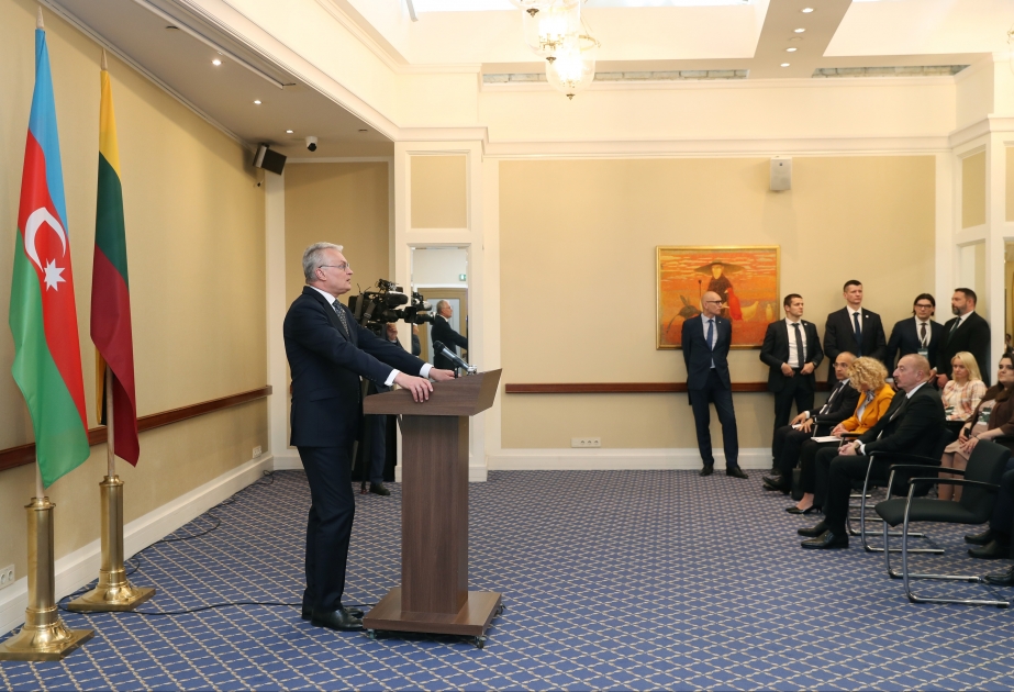 Prezident Gitanas Nauseda: Xalis sıfır tullantılı iqtisadiyyatların inkişafı Litva və Azərbaycan iqtisadiyyatlarını bir-birinə yaxınlaşdıra bilər