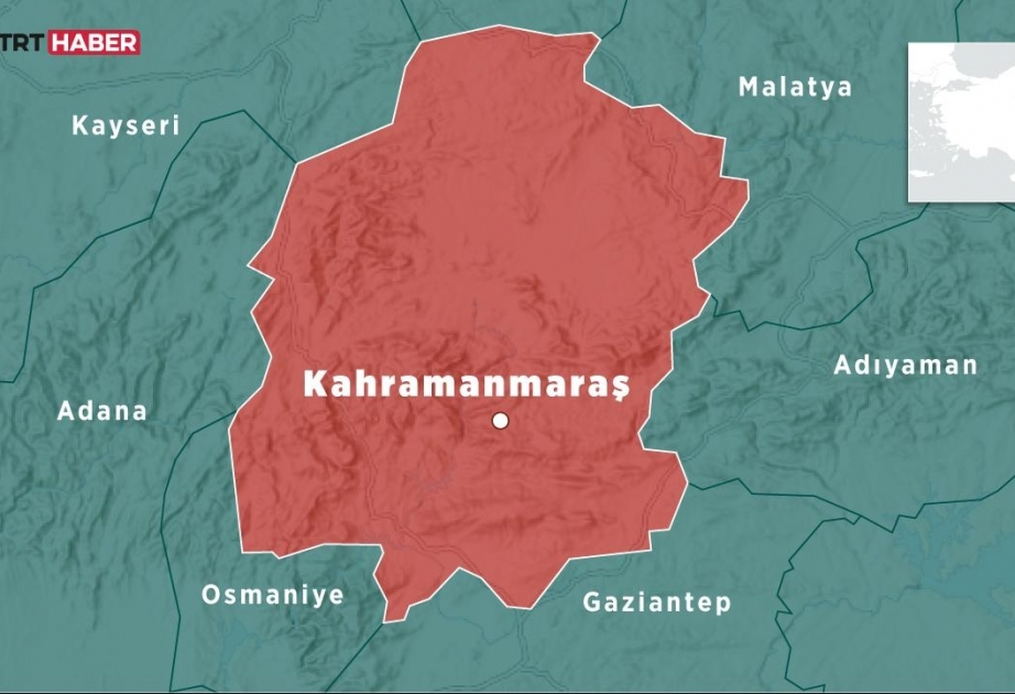 Kahramanmaraşda 4,2 bal gücündə zəlzələ baş verib