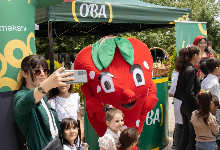 ®  “OBA” Çiyələk festivalında…