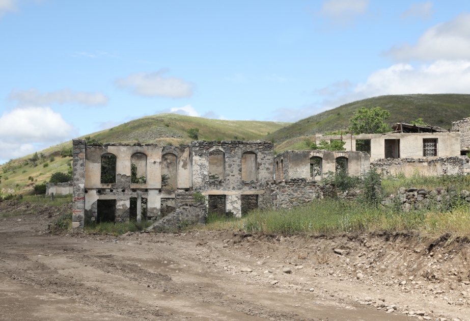 Dorf Efendiler in Region Gubadli