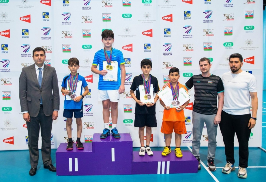 Badminton üzrə U-13 ölkə çempionatına yekun vurulub