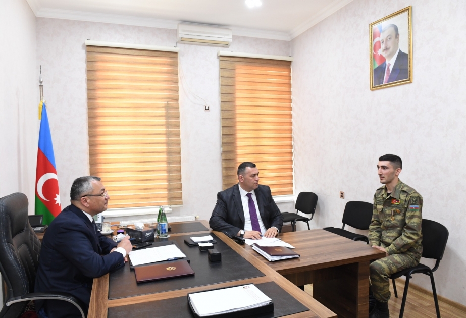 Keçmiş məcburi köçkünlərin müraciətləri dinlənilib, sualları cavablandırılıb
