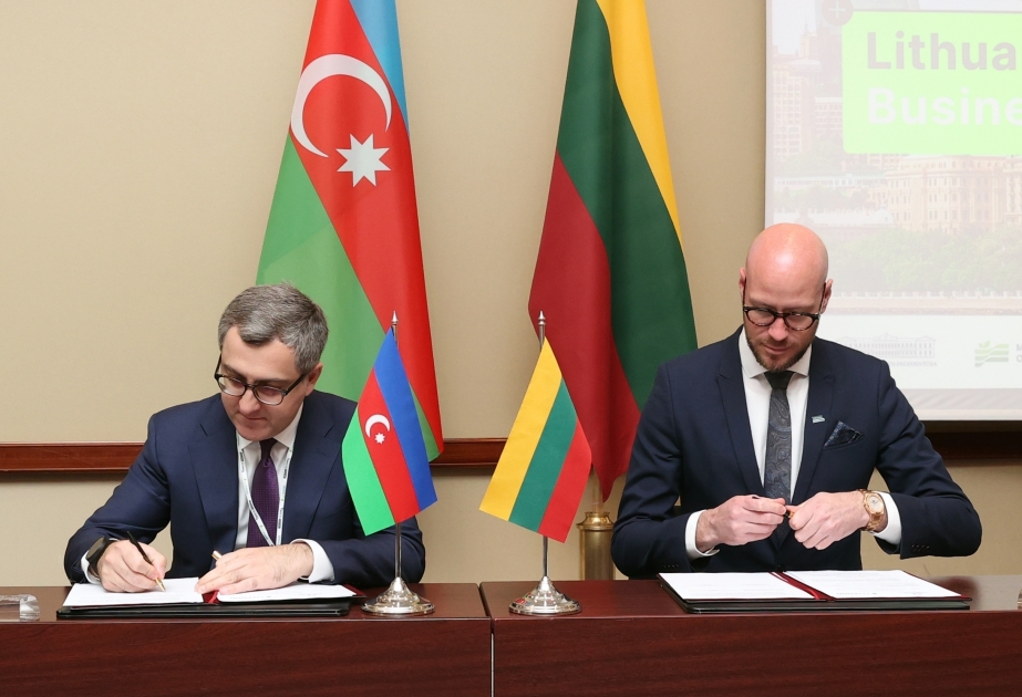 Se firma un Memorando de Entendimiento entre AZPROMO y la Agencia Lituana de Desarrollo de Negocios Agrícolas y Mercados