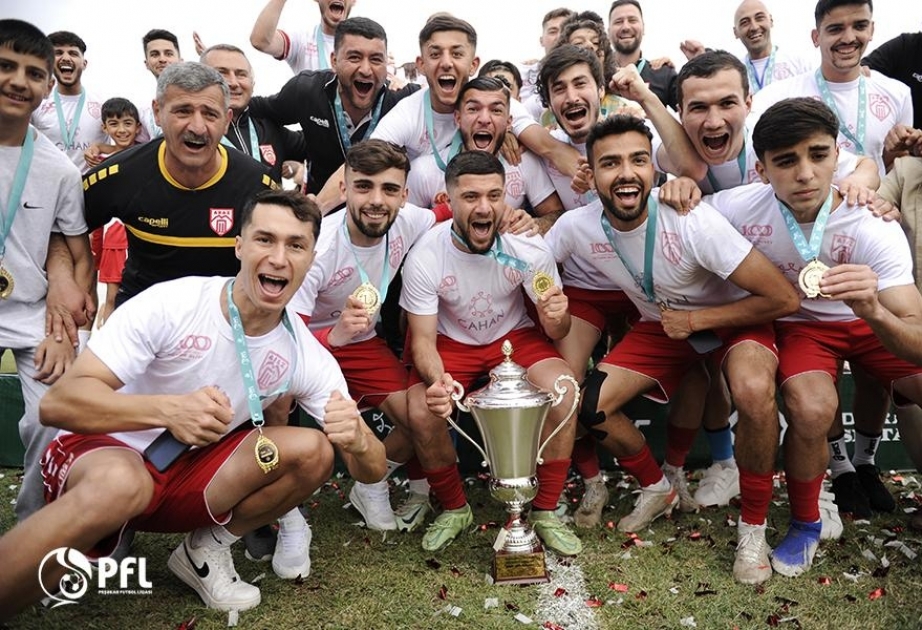 Azərbaycan Birinci Divizionunun qalibi “Araz Naxçıvan” klubu mükafatlandırılıb