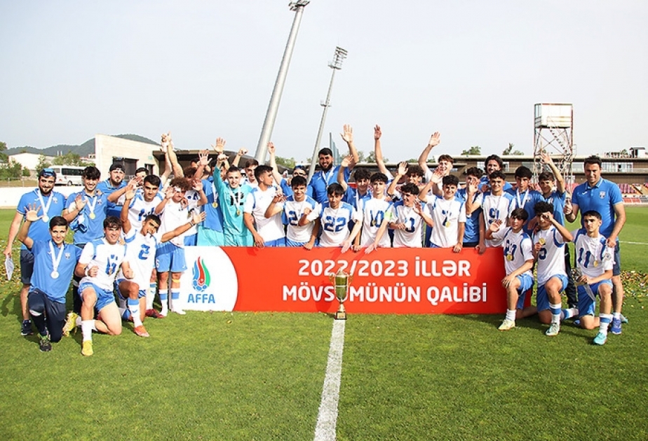 “Sabah” klubu U-17 Liqanın qalibi olub