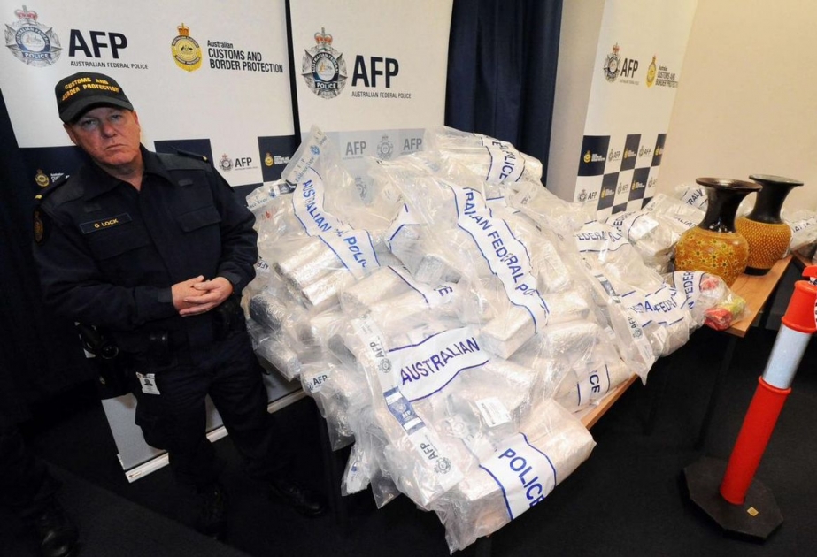 Avstraliya polisi dəyəri 180 milyon dollar olan narkotik vasitə müsadirə edib