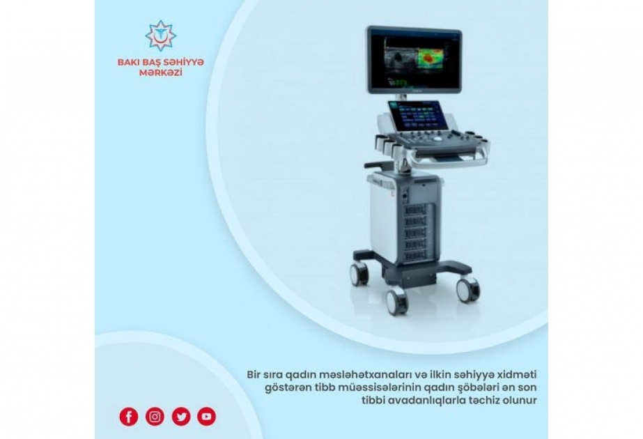 Qadın məsləhətxanaları və tibb müəssisələrinin qadın şöbələri ən son tibbi avadanlıqlarla təchiz olunur